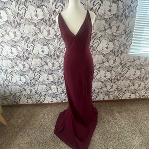Merlot Lulus Dress for Timeless Glamour